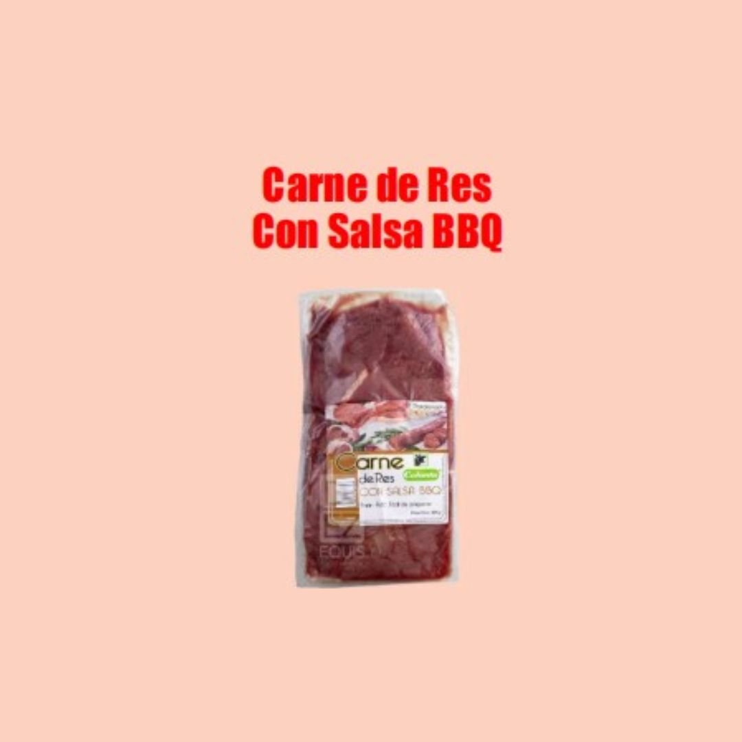 Carne de Res Con Salsa BBQ