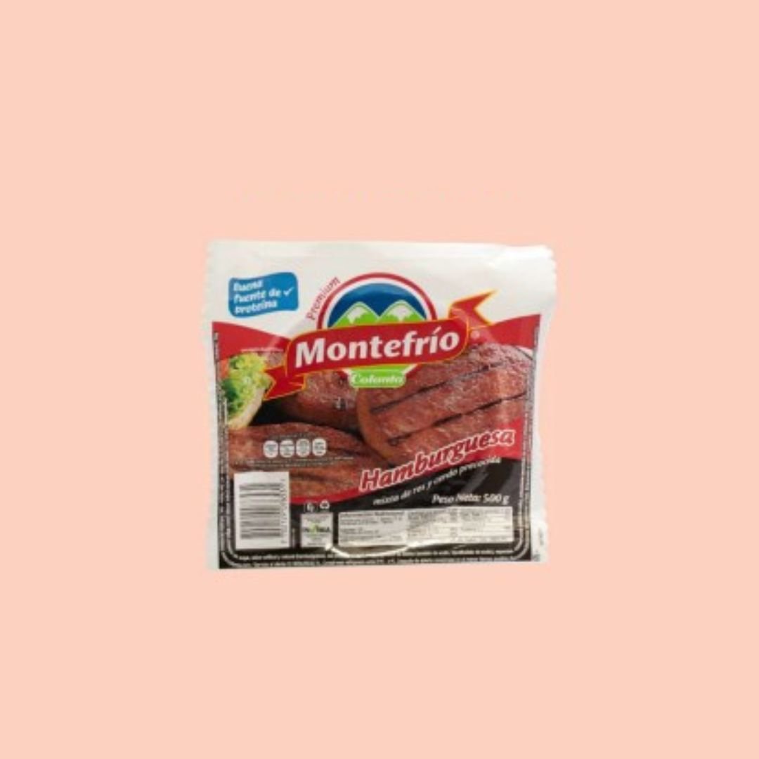 Carne de hamburguesa montefrio