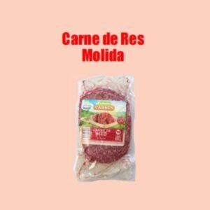 Carne de res molida