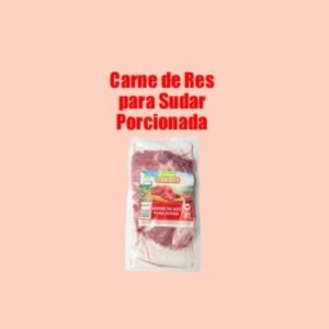 Carne de res para sudar porcionada