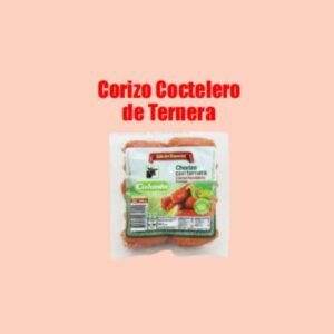 Chorizo coctelero de ternera