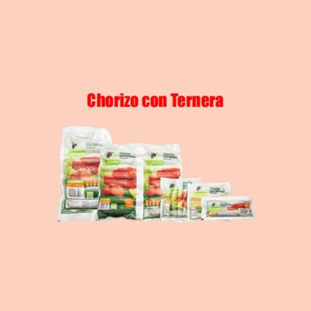 Chorizo con ternera