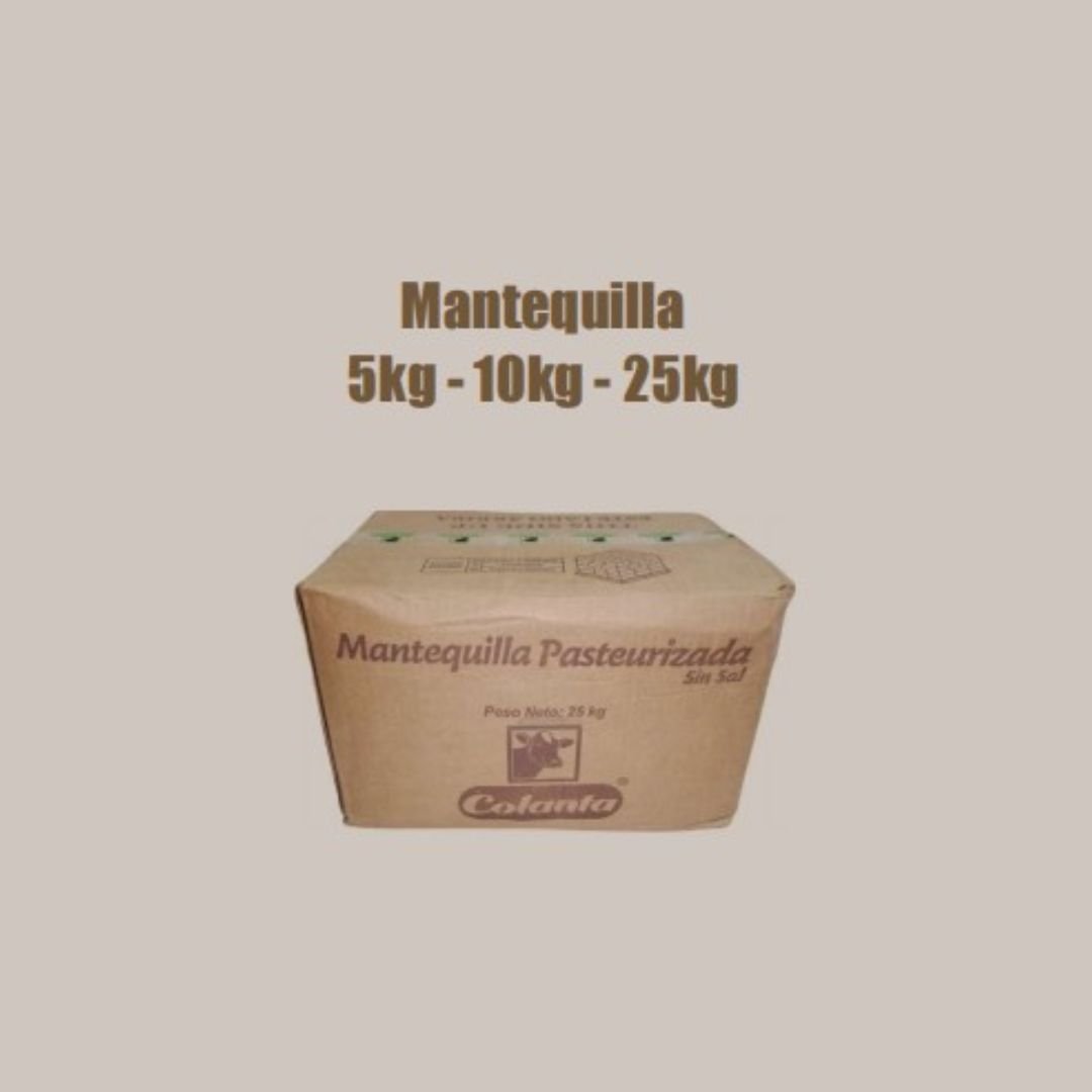 Mantequilla 5kg10kg25jk